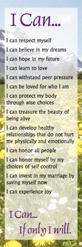 Bookmark - I Can - Pack of 100
