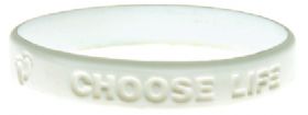 Bracelet - Choose Life - WHITE