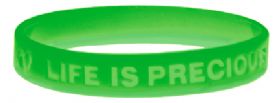 Bracelet - Life Is Precious - GREEN