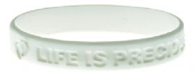 Bracelet - Life Is Precious - WHITE