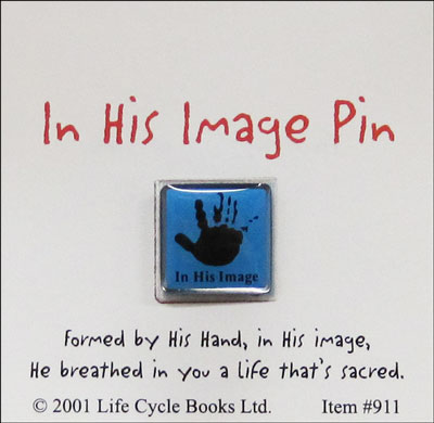 In His Image Pin