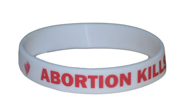 Bracelet - Abortion Kills A Human Life