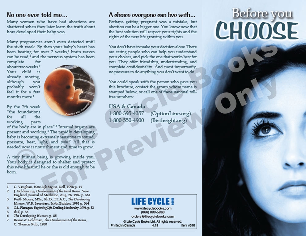 Brochure - Before You Choose