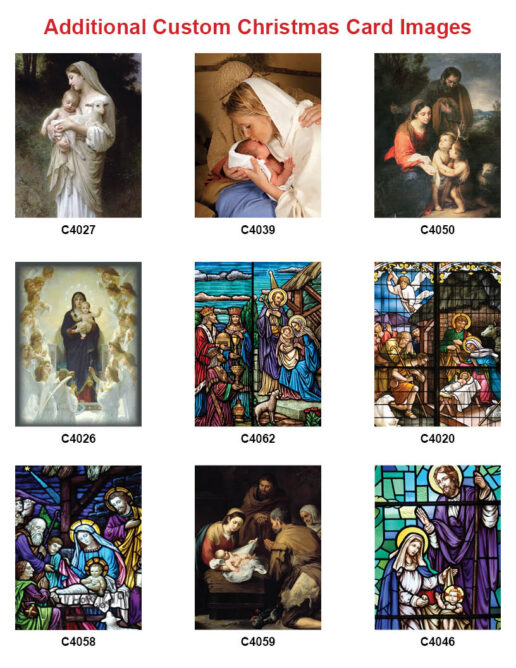Custom Christmas Cards - Small Size