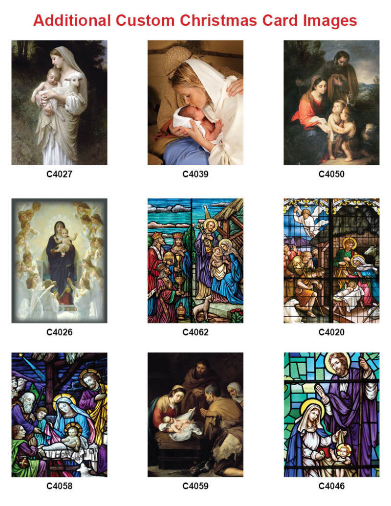 Custom Christmas Cards - Small Size
