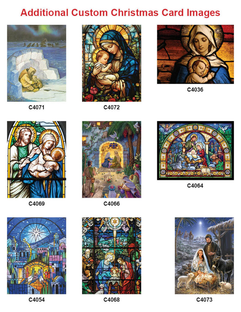 Custom Christmas Cards - Small Size - Image 4