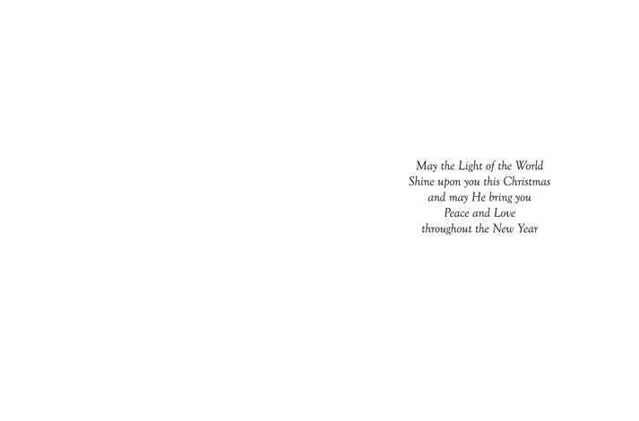 Christmas Card #4053 Verse