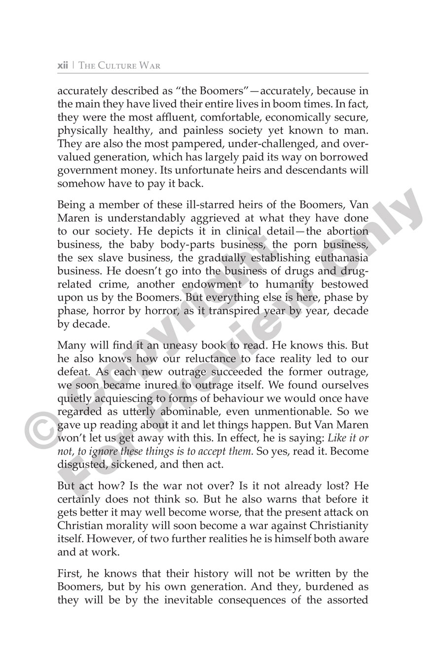 Book - The Culture War - Foreword