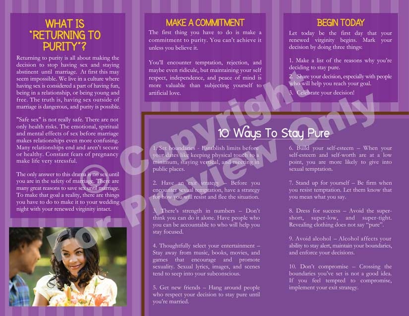 Brochure - Return to Purity
