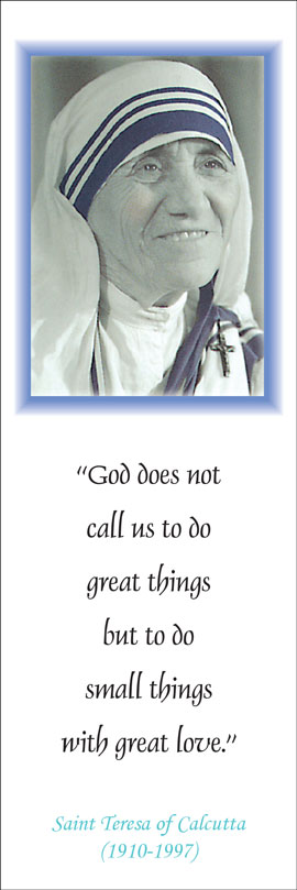 Bookmark - God Does Not Call Us To Do Great Things - Pack of 100