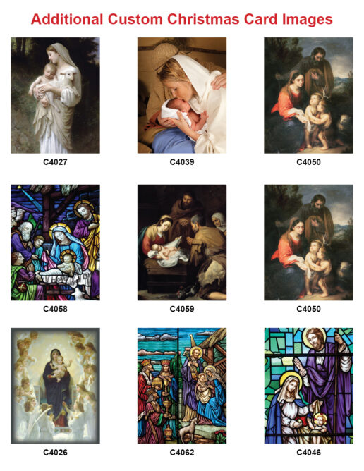 Custom Christmas Cards - Small Size