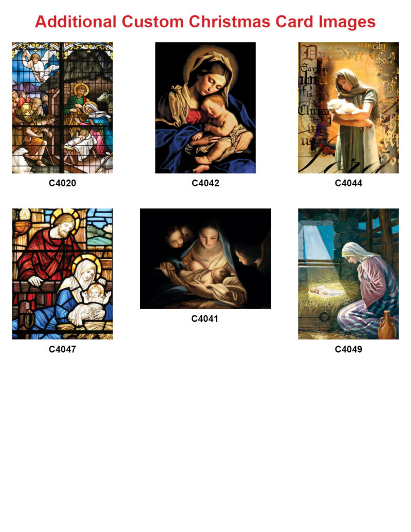 Custom Christmas Cards - Small Size - Image 2