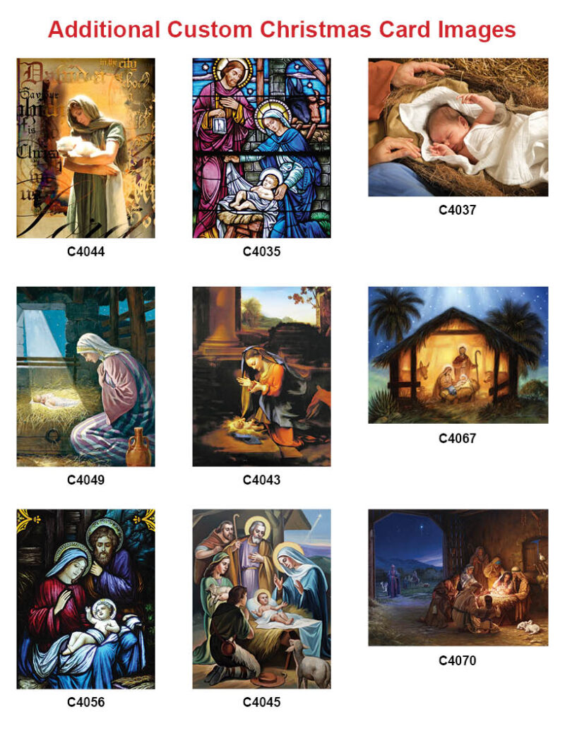 Custom Christmas Cards - Small Size - Image 3